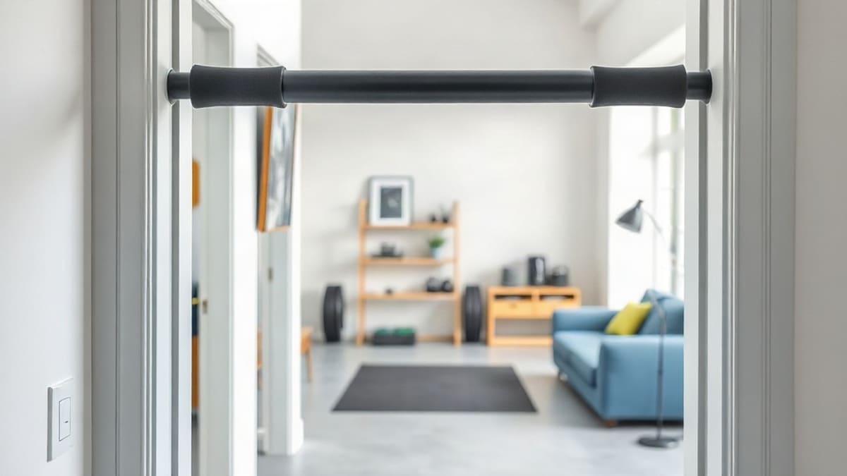 Meilleure barre de traction sans fixation 2026 : comparatif de six barres selon la largeur de votre porte